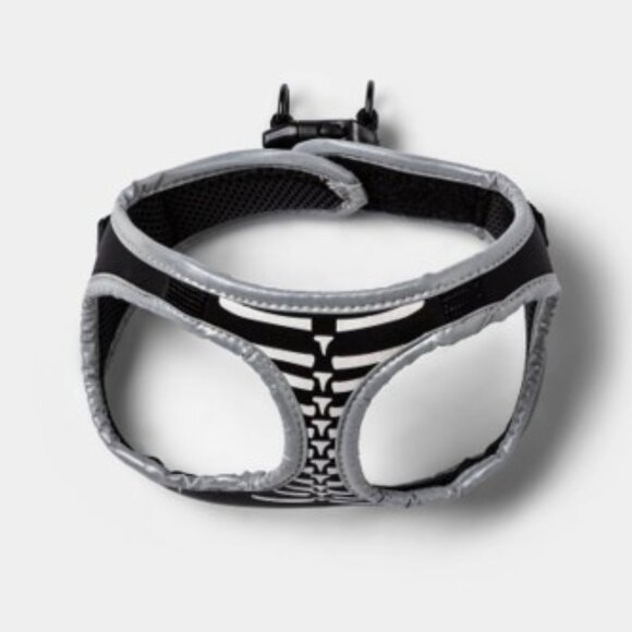 Hyde and Eek! Boutique Skeleton Glow Reflective Dog or Cat Harness Size XS NWT - Picture 1 of 7